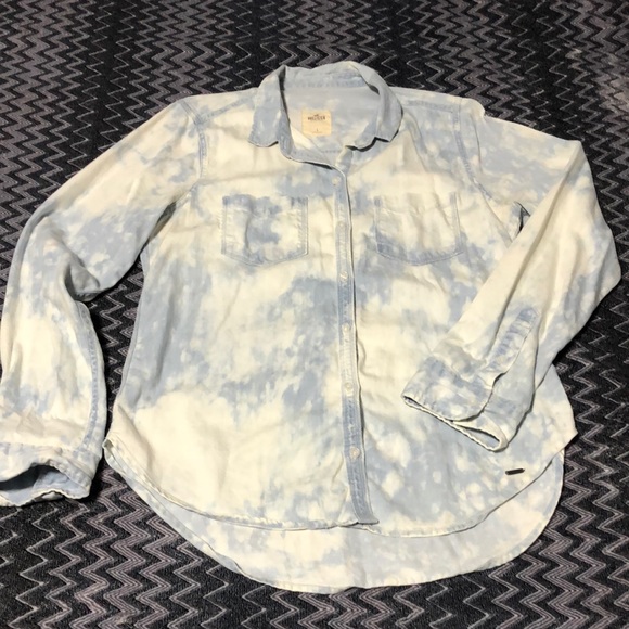 Hollister Jean Button Shirt - Picture 1 of 9
